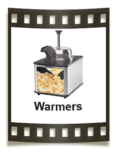 Warm up your butter topping with our quality Server popcorn butter warmers.