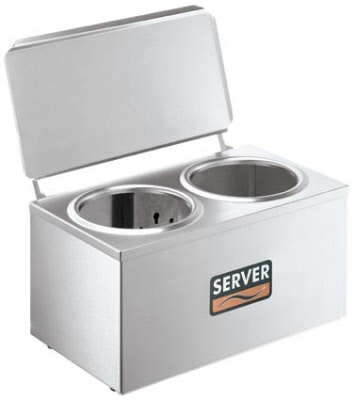 Server Products 92040 - Triple Cone Dip Warmer
